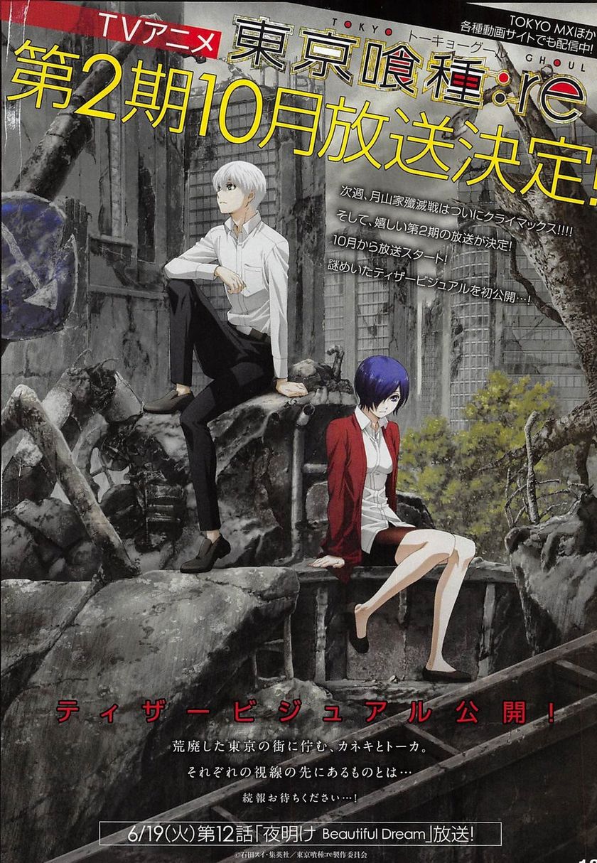 Seconda parte Tokyo Ghoul:re